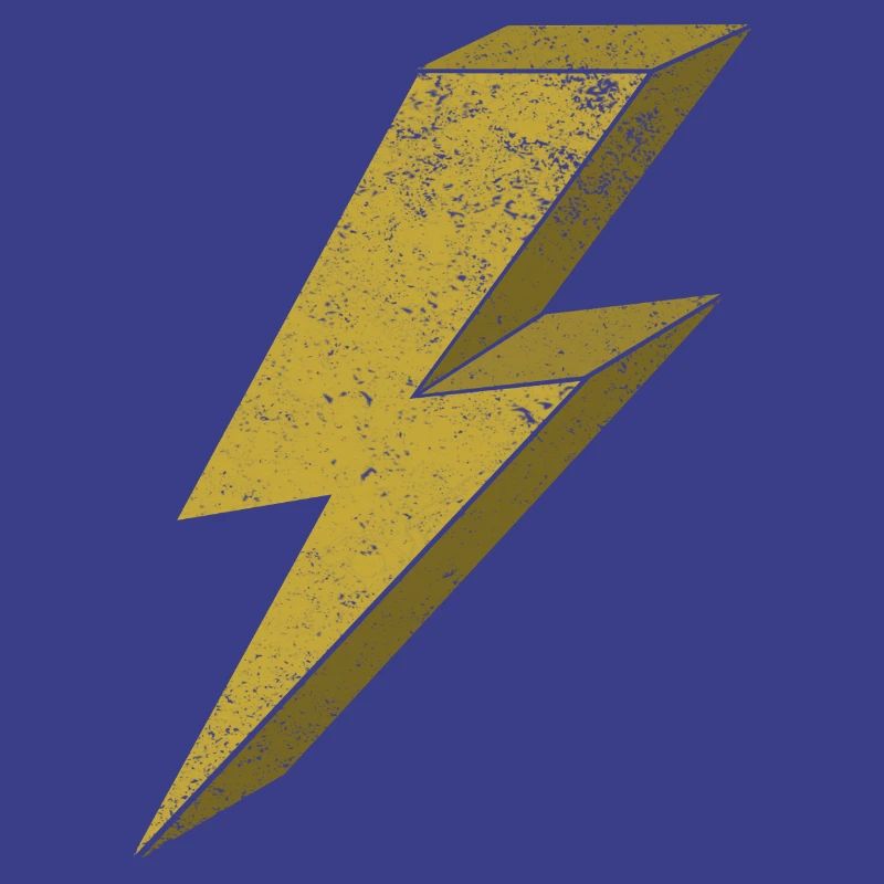Flash dynamique en or 3D