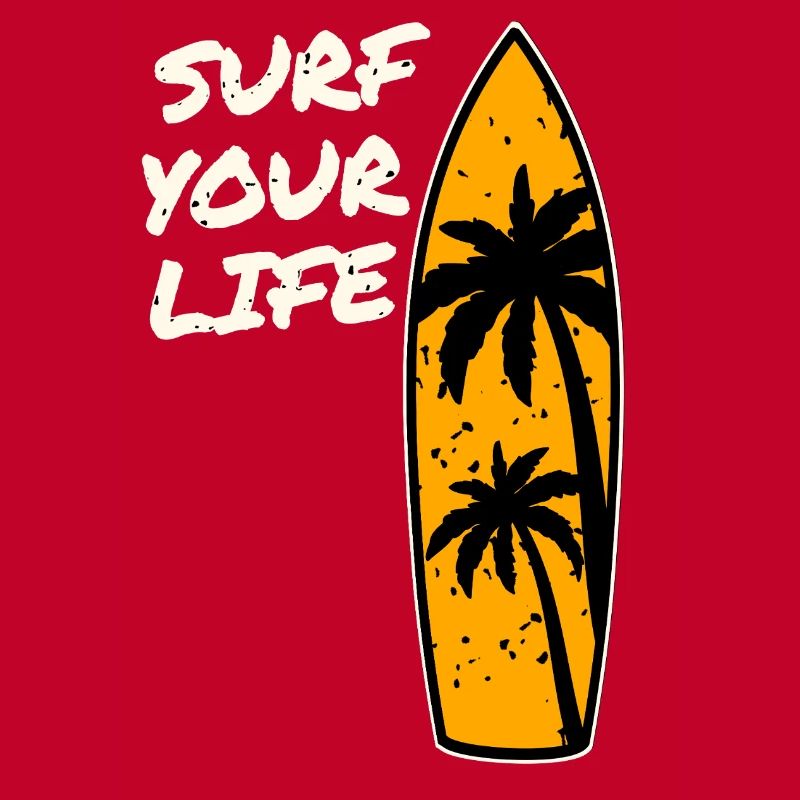 Devise de la vie de surfeur