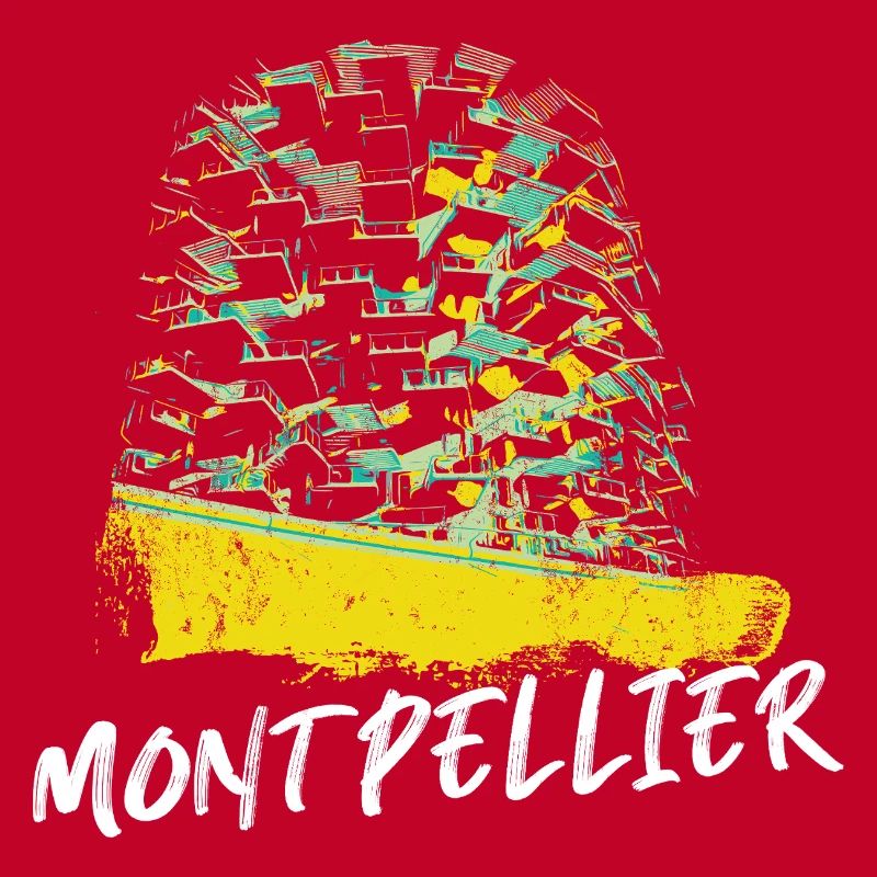 Montpellier Dynamic Colours in Architecture