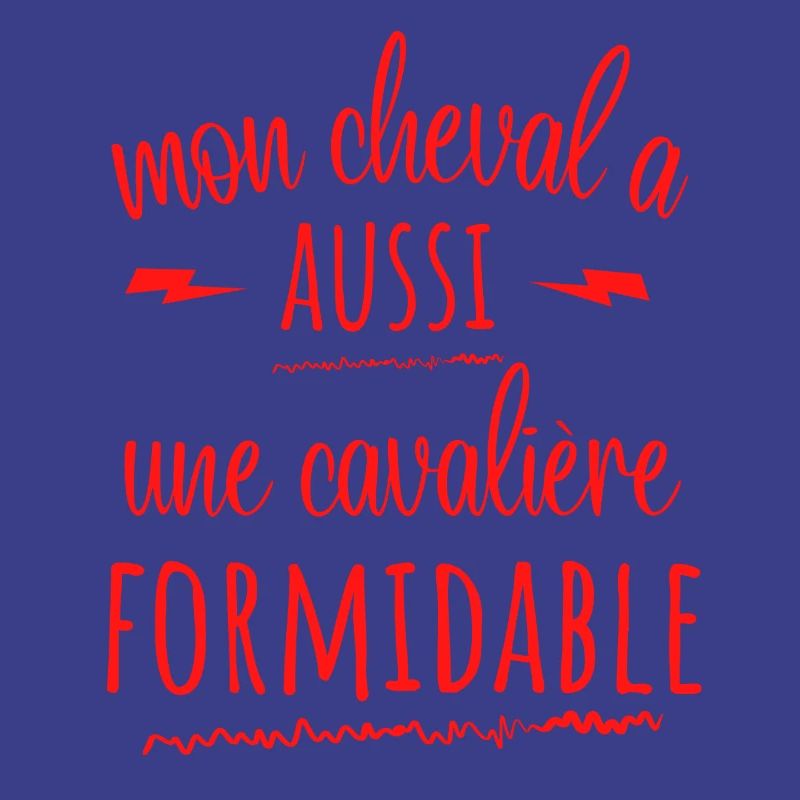 MON CHEVAL A AUSSI UNE CAVALIERE FORMIDABLE