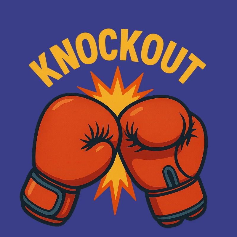 Knockout – Boxhandschuh Comic