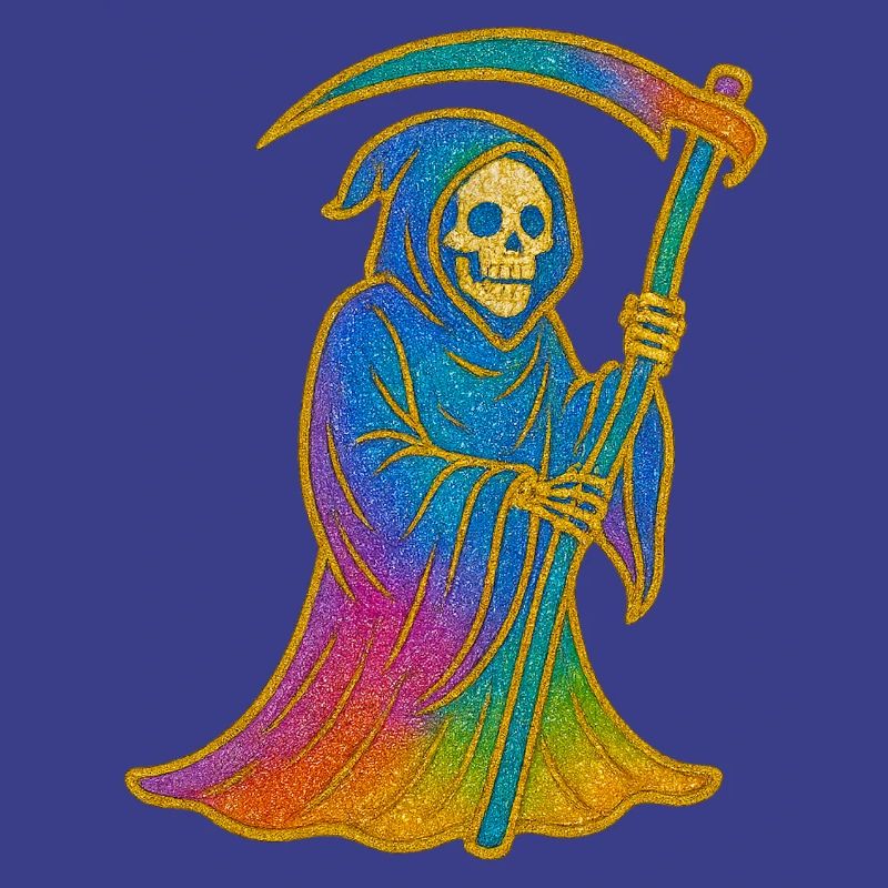 Der Tod | Regenbogen Sensenmann