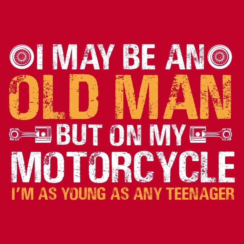 Motorcycle Old Man