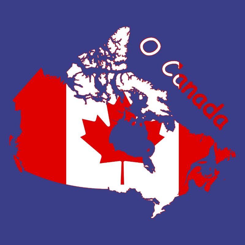 O Canada Flag Canada Silhouette