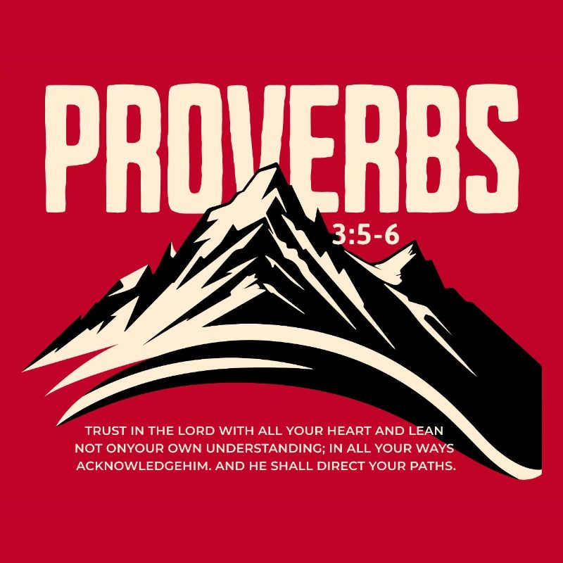 Proverbs 3 5 6 Trust Mr. Berg Faith