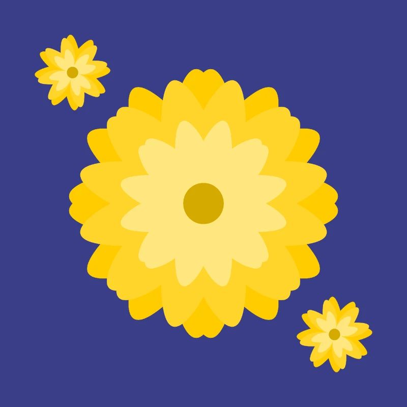 Explosion de marguerite ensoleillée