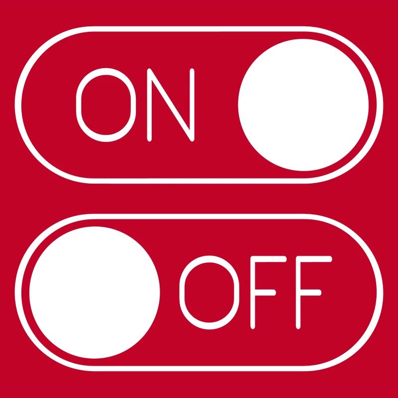Toggle Graphic On Off Switch