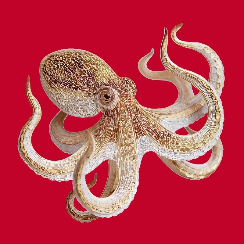 Octopus Net Pattern – Maritime Style