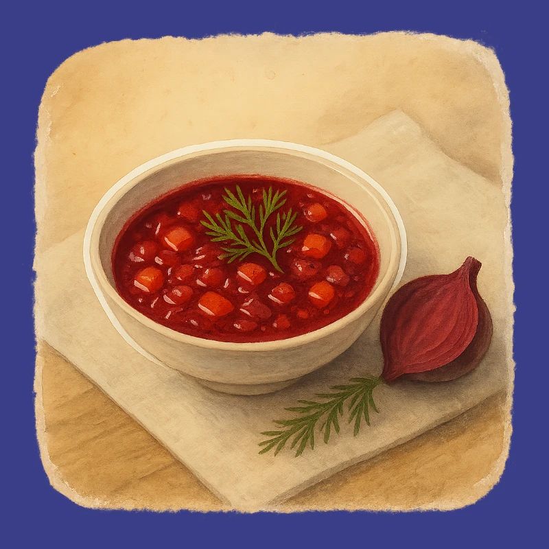 Rote Beete Suppe 