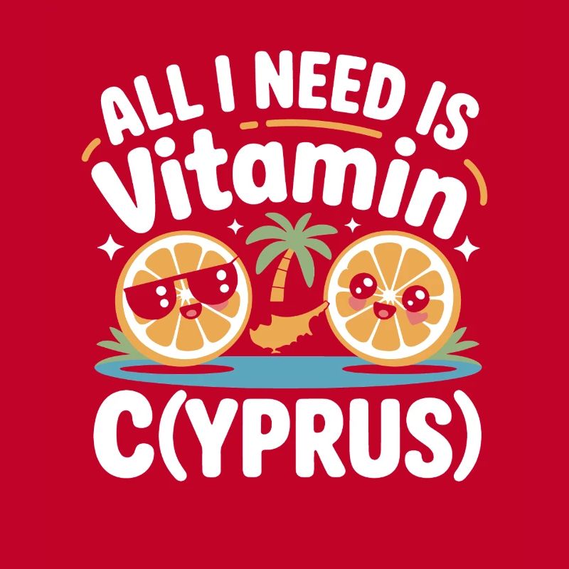 Chypre Tout ce dont j’ai besoin, c’est de vitamines Chypre Drapeau chypriote
