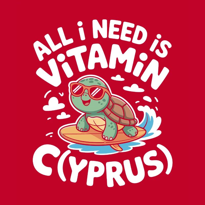 Chypre Tout ce dont j’ai besoin, c’est de vitamines Chypre Drapeau chypriote