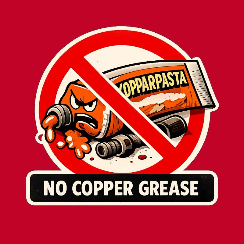 No copper paste