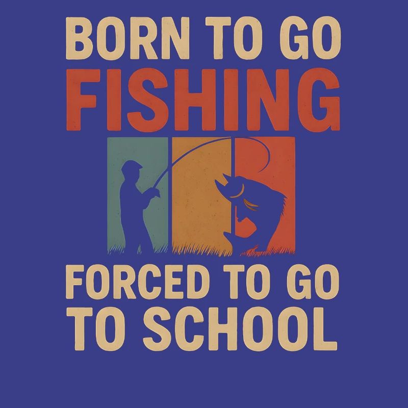 Né pour aller pêcher, forcé d’aller à l’école Pêcheur