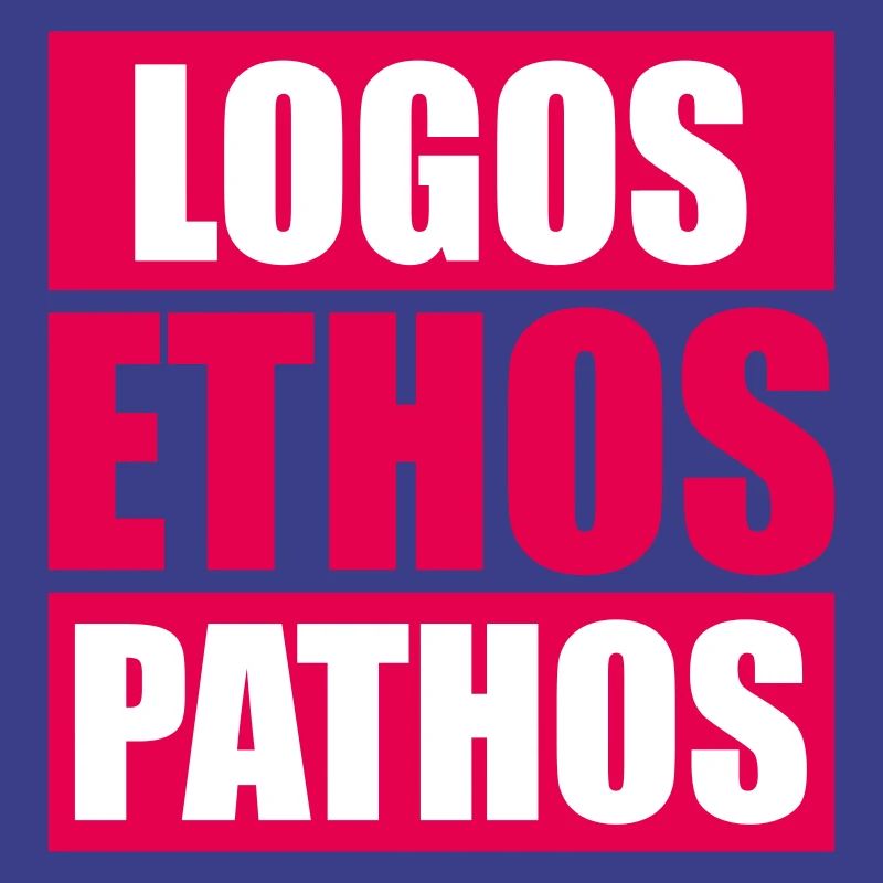 Logos Ethos Pathos Rhetorik Philosophie Student