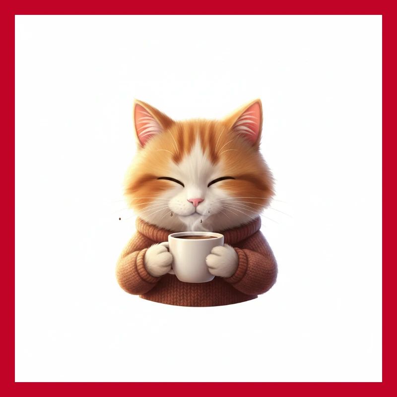 Cuddly Kitten Coffee Magic