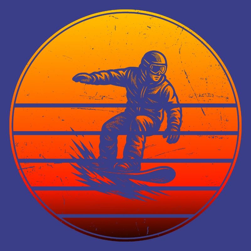 Clear snowboard motif for every day