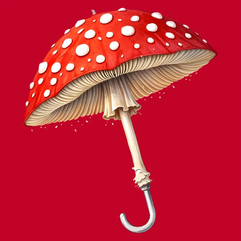 Toadstool Umbrella Fantasy Design