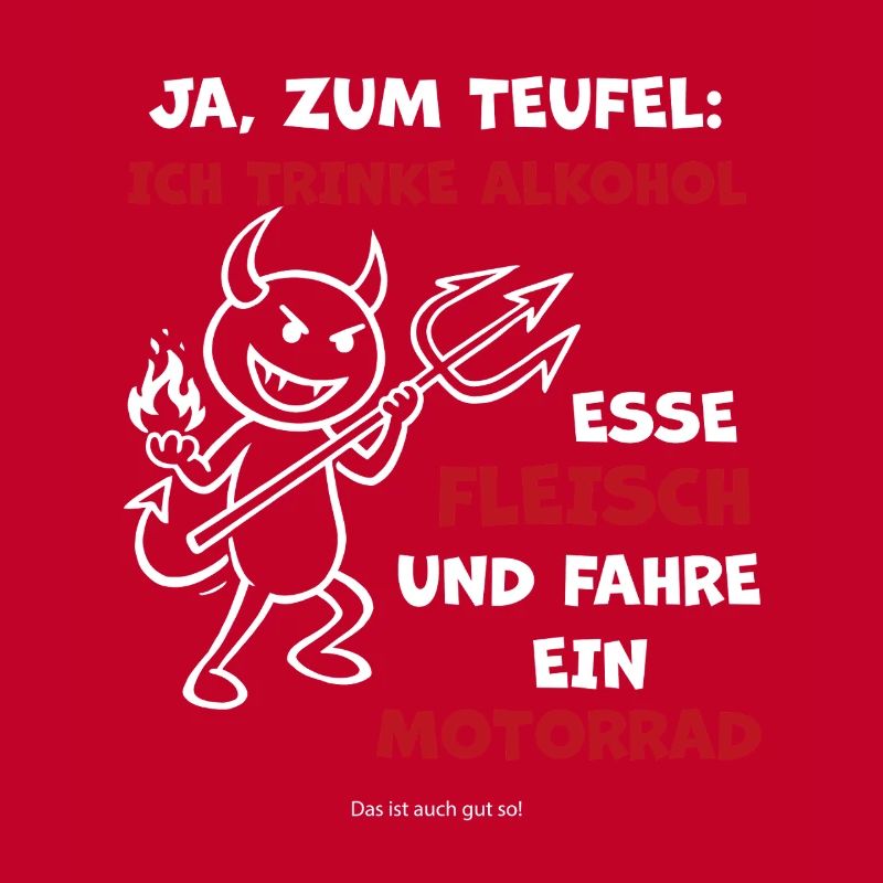 Devilish Drinker Motorcycle