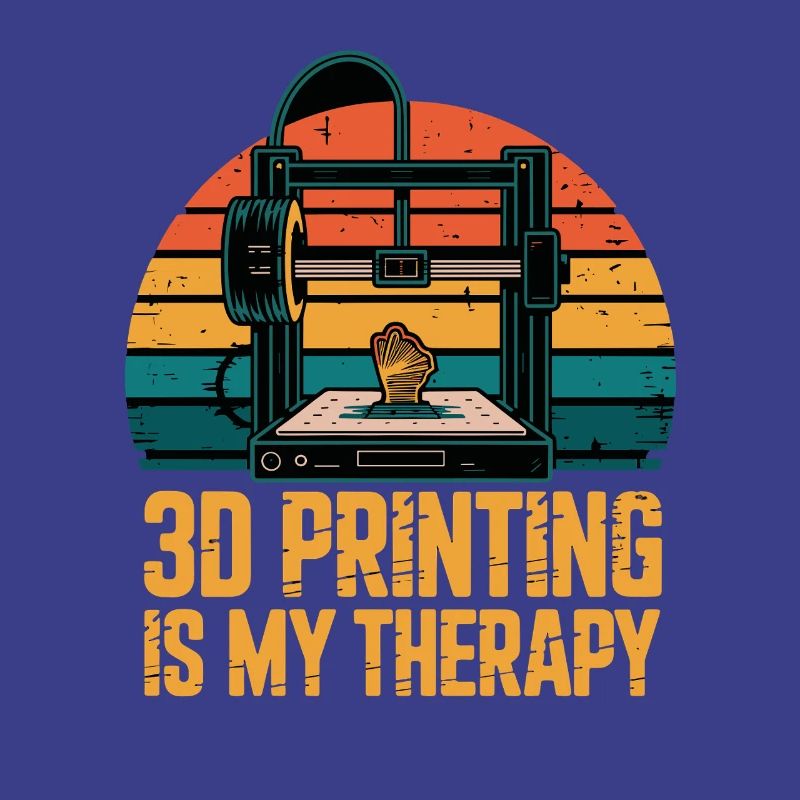 3D Printing Is My Therapy Retro 3D Printer Maker