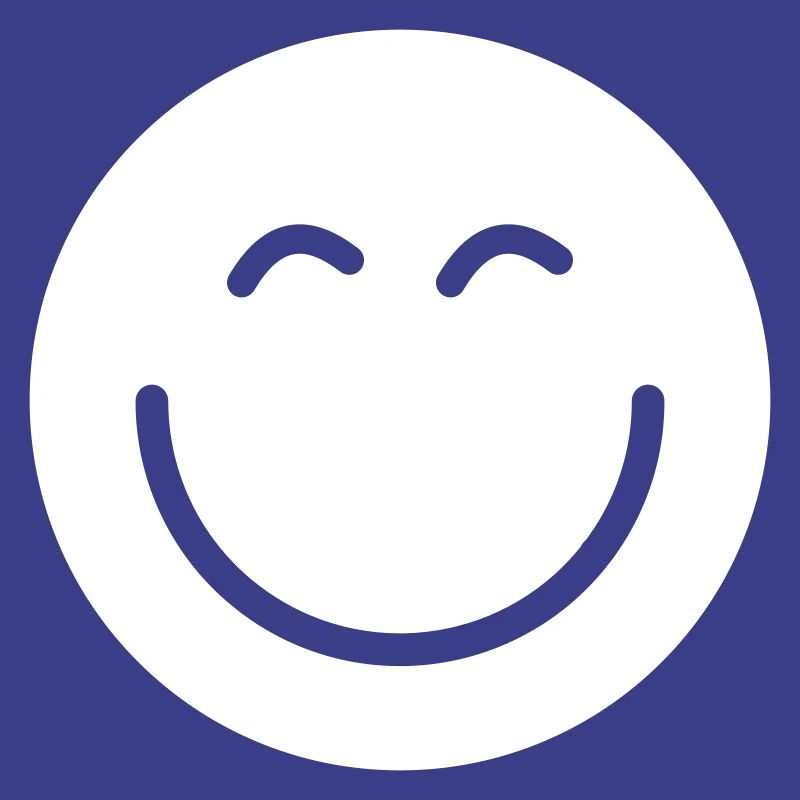Smiley lächle gute Laune