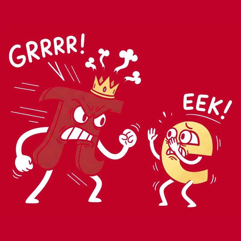 Mathematics Constants Pi Threatened e Comic