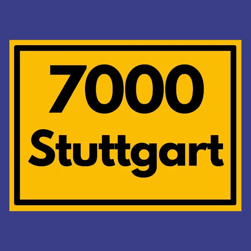 ANCIEN CODE POSTAL RÉTRO 7000 STUTTGART SCHWABE