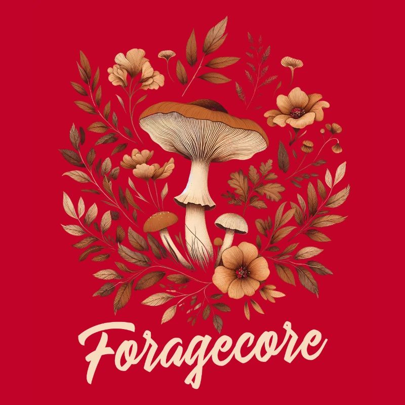 Esthétique des objets de collection | Automne de la forêt de champignons