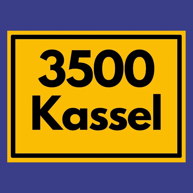 ANCIEN CODE POSTAL RETRO 3500 KASSEL LÖWENSTADT