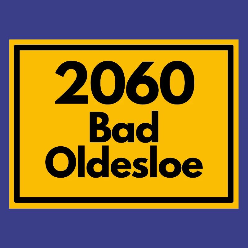 ANCIEN CODE POSTAL RÉTRO 2060 BAD OLDESLOE Moin