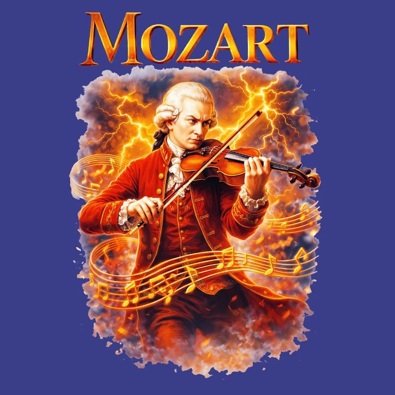 Violon Tempête de feu de Mozart