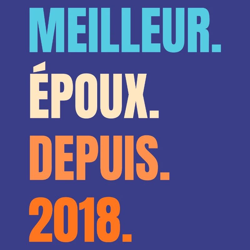 Bester Ehemann seit 2018 Geschenk-Ehemann