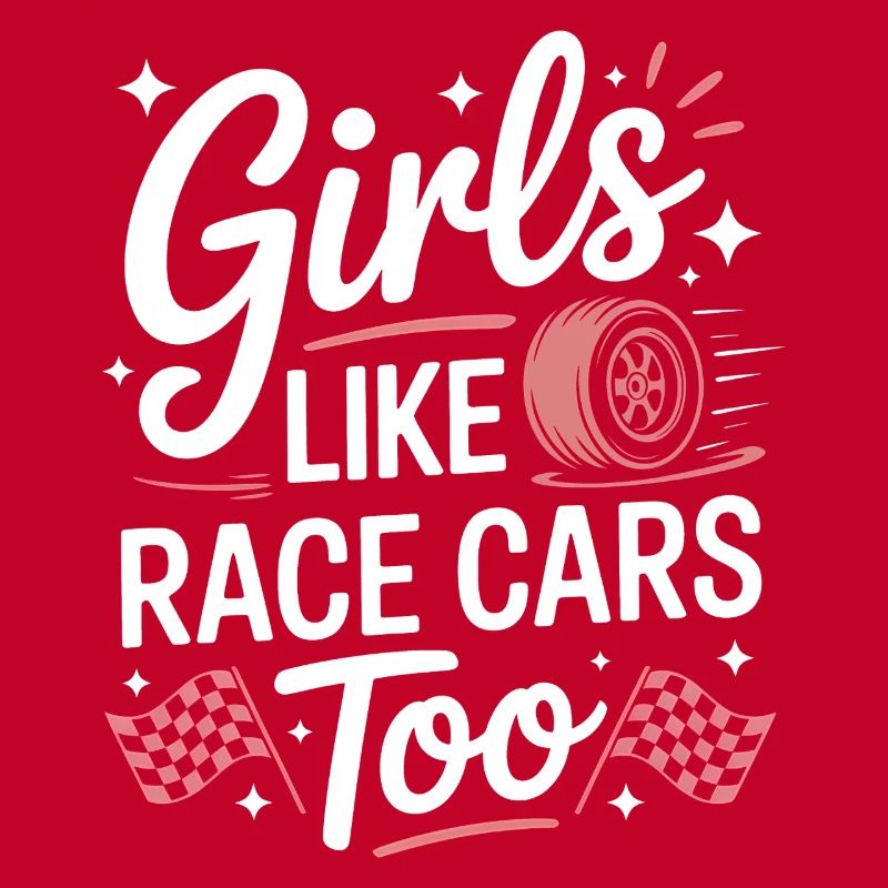 Cadeau de voitures de course de filles