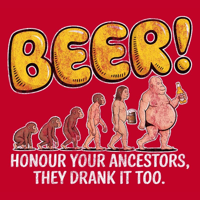 Evolution Beer Funny Witty Beer