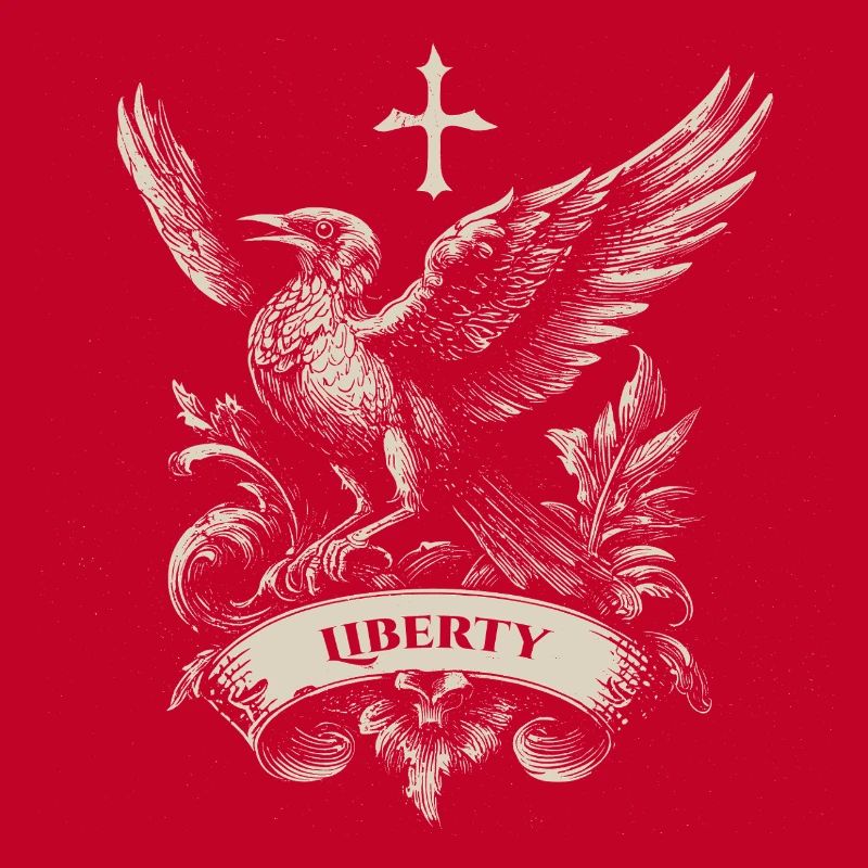 Emblème Liberty Eagle Vintage