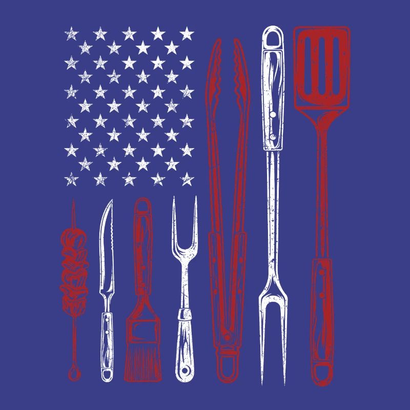 Outils de barbecue Grill US Flag Pitmaster