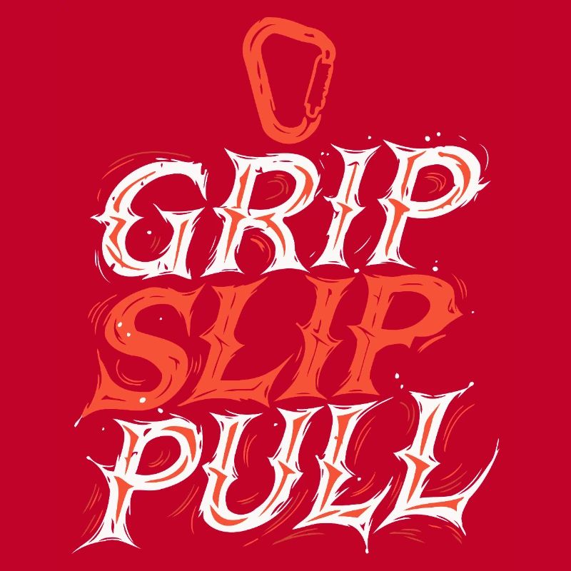 Grip Slip Pullover Dynamische Typografie