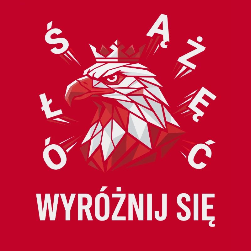 Poland Pride White Eagle Wyróżnij Się