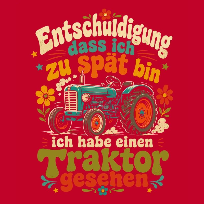 Entschuldigung: Traktor gesehen