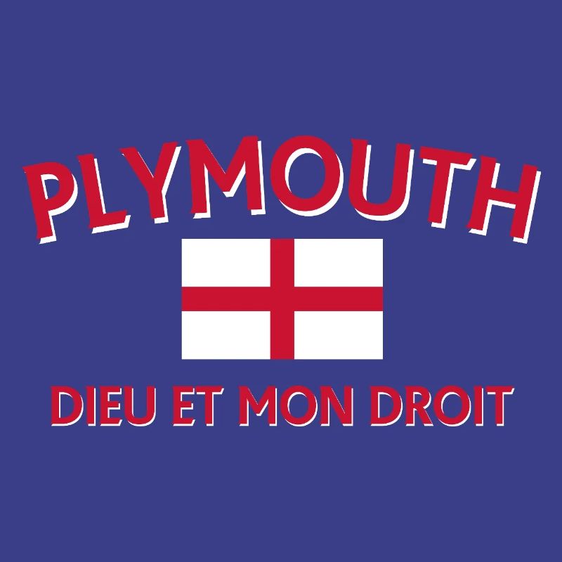 Devise du drapeau de Plymouth