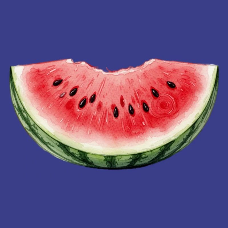 Pastèque Aquarelle