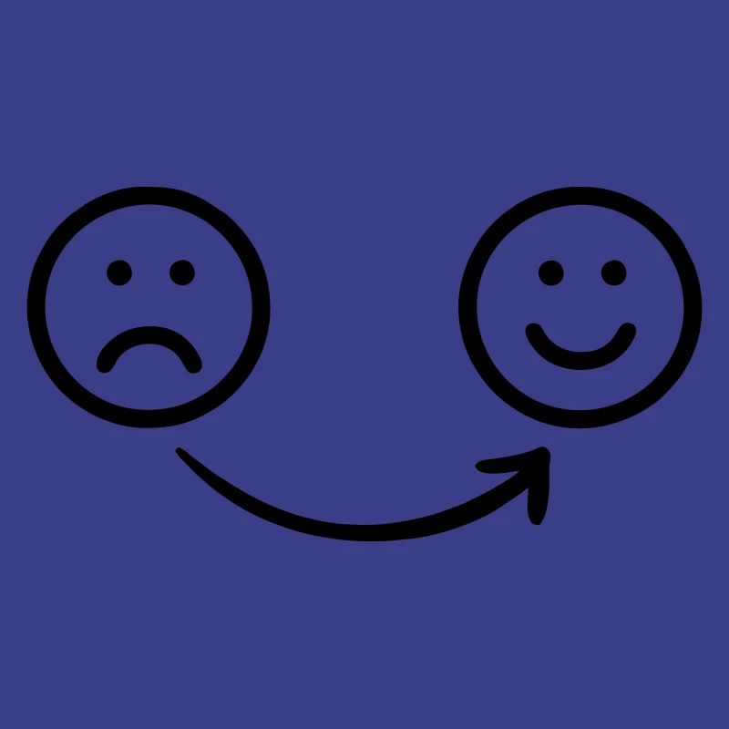 De la tristesse à la joyeuse transparence