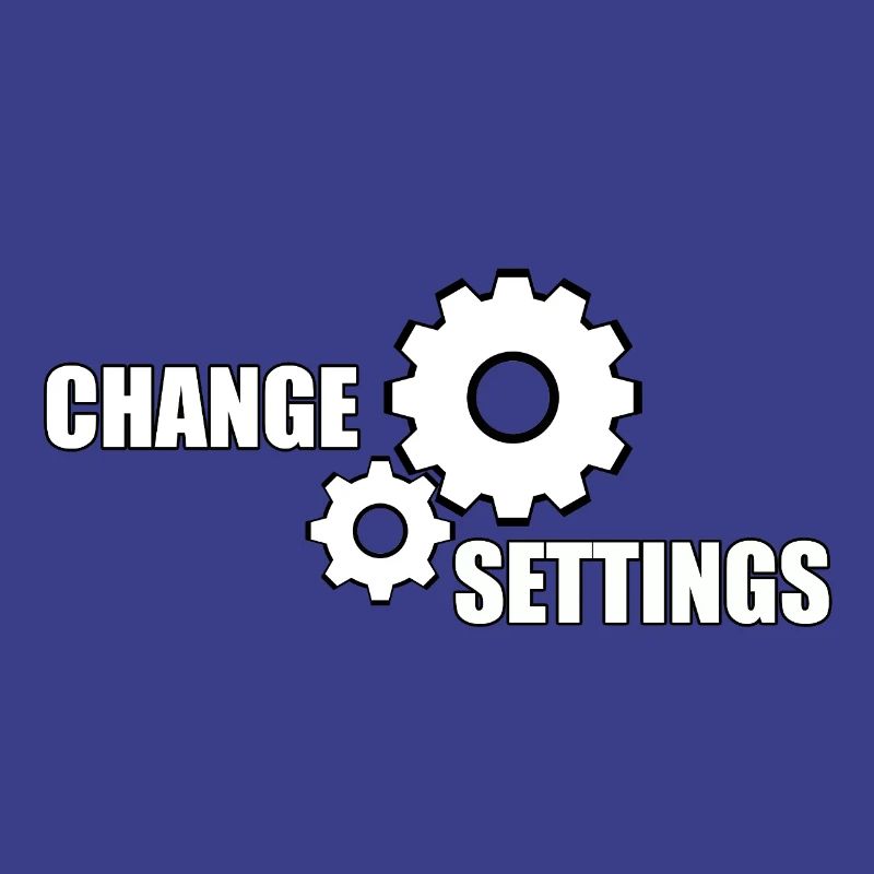 CHANGE SETTINGS