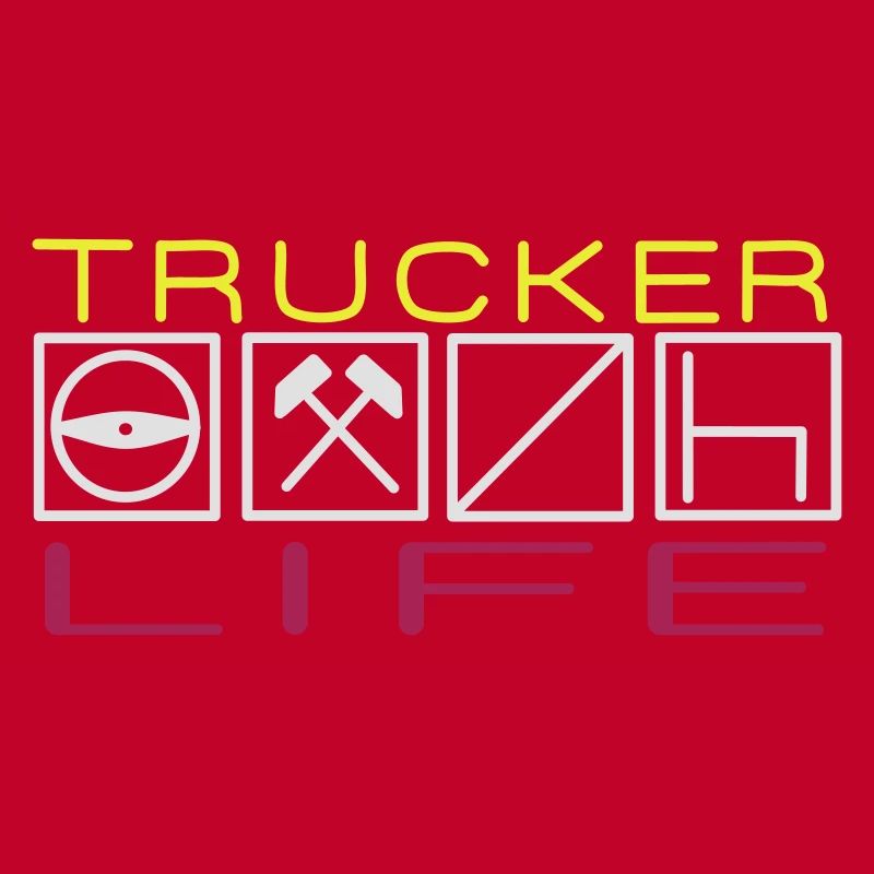 Trucker Life,Professional Driver,Driver,
