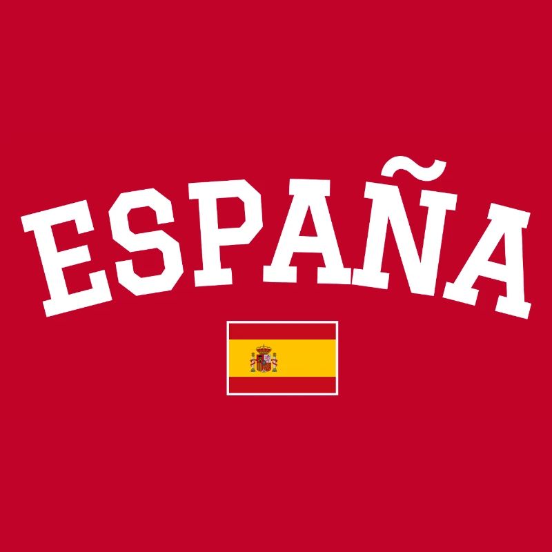 Drapeau espagnol Dessin blanc