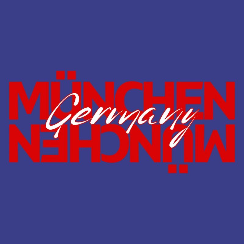 München Germany Script Overlay