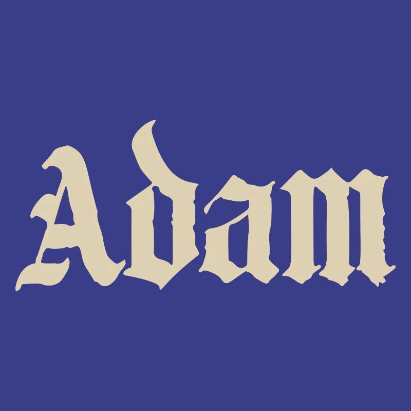Adam Gothic Script Tee