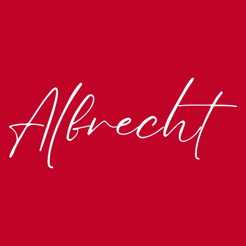 Albrecht Nom avec un prénom de garçon Garçon Naissance Bébé
