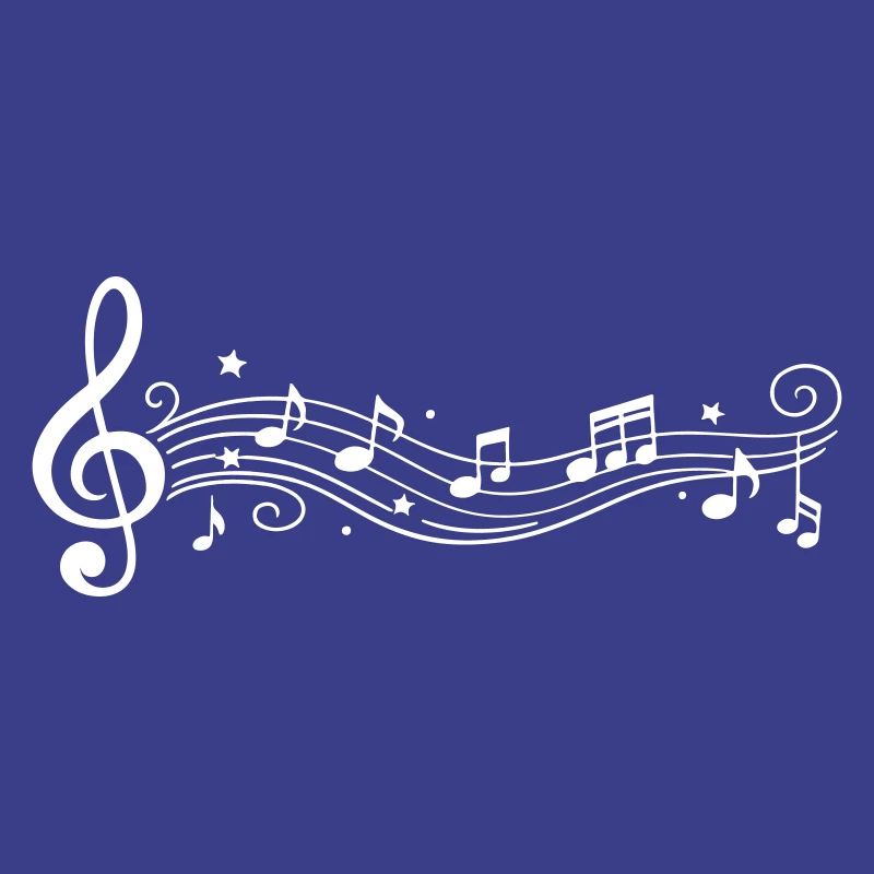 Notes musicales Clés de mélodie