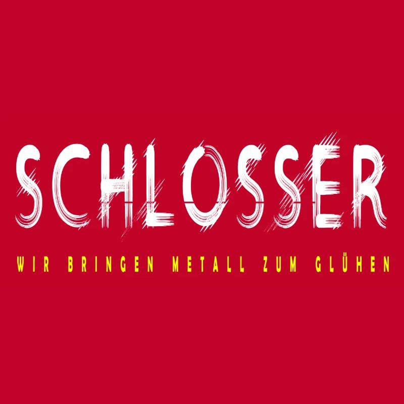 Schlosser Handwerker Design