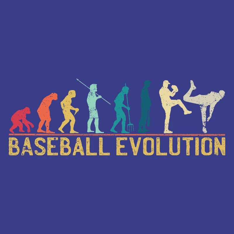Illustration de l’évolution du baseball